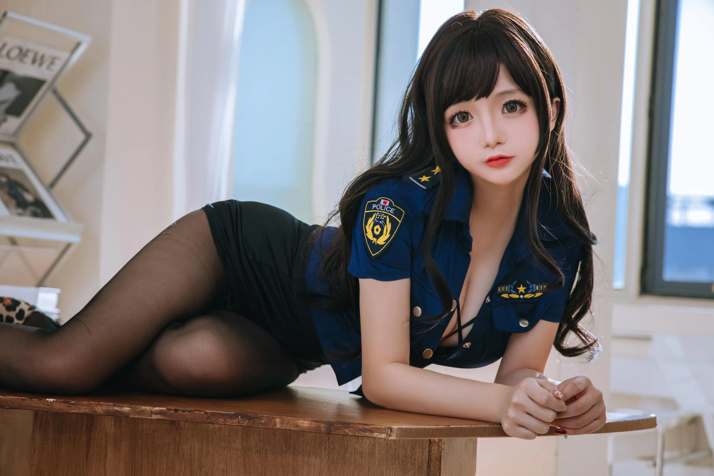 日奈娇 – NO.37 豹纹女警 [80P]插图3
